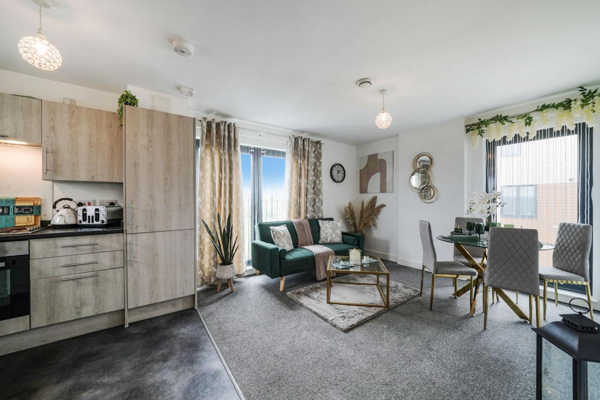 One And Two Bed Apartments Slough Near Heathrow Colnbrook Exterior foto